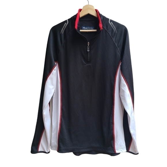 PGA Tour Light-weight Fleece Pullover, Size Medium - Picture 8 of 9